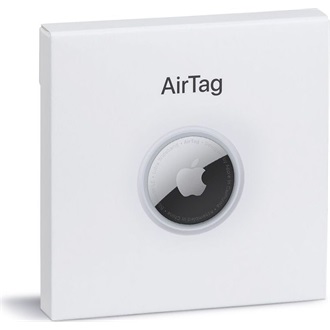 Apple AirTag Bluetooth nyomkövető fehér (1db)