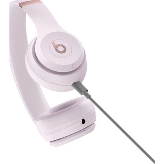 Apple Beats Solo 4 (Cloud Pink) fejhallgató headset rózsaszín