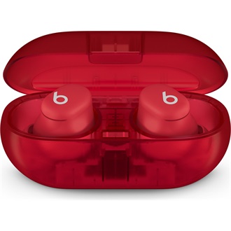 Apple Beats Solo Buds True Wireless fülhallgató headset piros-átlátszó