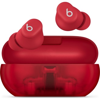 Apple Beats Solo Buds True Wireless fülhallgató headset piros-átlátszó
