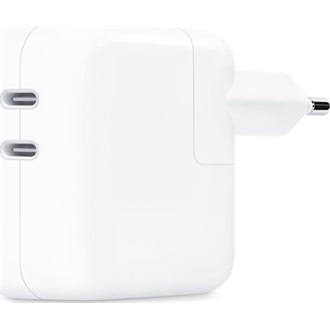 Apple Dual USB-C 35W univerzális hálózati töltő adapter fehér