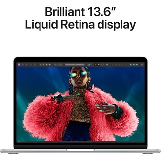 Apple MacBook Air 13 (2024) notebook ezüst (Silver)