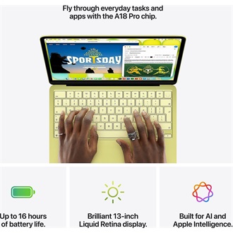 Apple MacBook Neo notebook ezüst (Silver; Touch ID)
