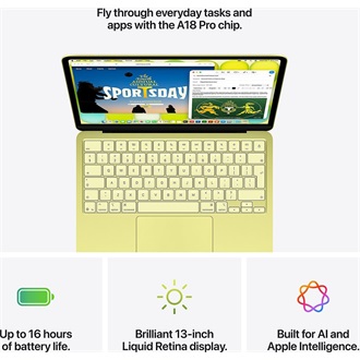 Apple MacBook Neo notebook kék (Indigo)