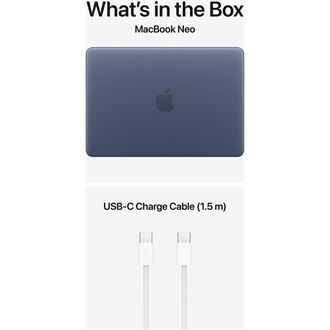 Apple MacBook Neo notebook kék (Indigo; Touch ID)