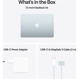 Apple Macbook Air 13 notebook ciánkék (Sky Blue)