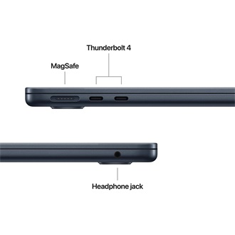 Apple Macbook Air 13 notebook fekete (Midrnight)