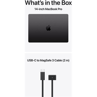 Apple Macbook Pro 14 (2025) notebook fekete (Space Black)