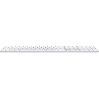 Apple Magci Keyboard (2024) witch Touch ID Bluetooth angol (US) membrán billentyűzet fehér-ezüst