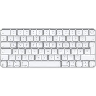 Apple Magic Keyboard (2024) with Touch ID Bluetooth magyar membrán billentyűzet fehér