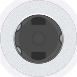 Apple USB-C -> Jack stereo 3,5mm M/F adapter fehér