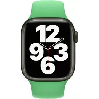 Apple Watch 41mm Band: Bright Green Sport Band - Regular (Seasonal Spring 2022) okosóra szíj zöld