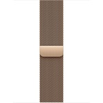 Apple Watch 42mm Loop:  Gold Milanese Loop okosóra szíj arany