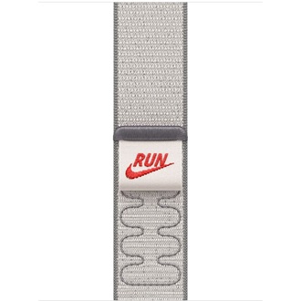 Apple Watch 42mm Loop:  Veiled Grey Nike Sport Loop okosóra szíj szürke