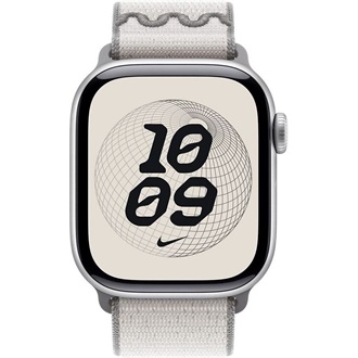 Apple Watch 42mm Loop:  Veiled Grey Nike Sport Loop okosóra szíj szürke