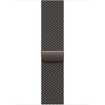 Apple Watch (46mm) Slate Milanese Loop M/L okosóra szíj szürke