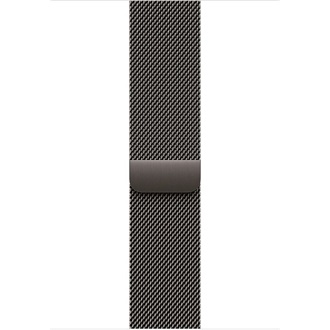 Apple Watch (46mm) Slate Milanese Loop M/L okosóra szíj szürke