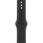 Apple Watch 46mm Sport Band:  Black Sport Band - M/L okosóra szíj fekete