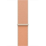 Apple Watch 46mm Sport Loop: Cantaloupe Sport Loop (SEASONAL) okosóra szíj narancssárga
