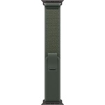Apple Watch 49mm Loop:  Green Trail Loop - S/M - Black Titanium Finish okosóra szíj zöld