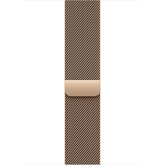 Apple Watch S11 (46mm) Gold Titanium cellular okosóra arany + Gold Milanese Loop - S/M