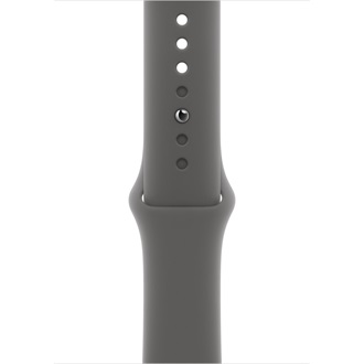 Apple Watch S11 (46mm) Natural Titanium cellular okosóra ezüst + Stone Grey Sport Band - M/L