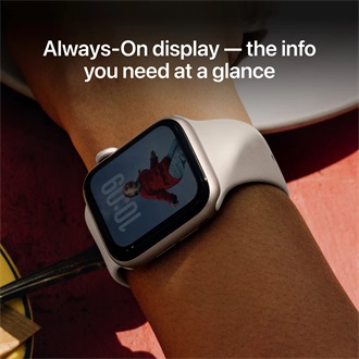 Apple Watch SE3 (44mm) Midnight Aluminium cellular okosóra fekete + Midnight Sport Band - M/L