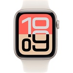 Apple Watch SE3 Cellular (44mm) csillagfény alumínium tok, csillagfény S/M sportszíjas okosóra