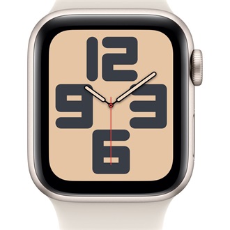 Apple Watch SE GPS 40mm aluminium ház okosóra arany (Starlight) + STARLSP BAND S/M
