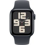 Apple Watch SE GPS 40mm aluminium ház okosóra fekete (Midnight) + MN SP BAND M/L