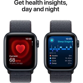 Apple Watch SE GPS 40mm aluminium ház okosóra fekete (Midnight) + WITH INK SP LOOP