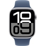 Apple Watch SE cellular 44mm ház okosóra ezüst + DENIM SP BAND M/L