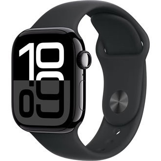 Apple Watch SE cellular 44mm ház okosóra fekete (Jet Black) + BLACK SP BD M/L