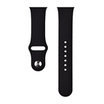 Apple Watch Series 10 42mm DEVIA DELUXE SPORT pótszíj egyedi méret, állítható, FEKETE