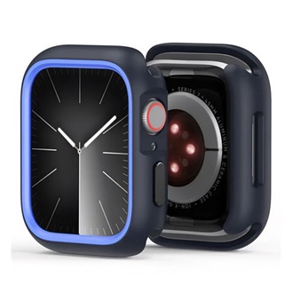 Apple Watch Series 10 42mm DUX DUCIS BAMO műanyag óra keret ütésállóság SÖTÉTKÉK