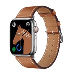 Apple Watch Series 10 42mm HOCO WA17 pótszíj egyedi méret, állítható, BARNA