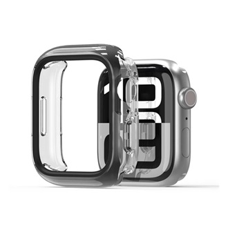 Apple Watch Series 10 46mm DUX DUCIS CAMO szilikon keret BUMPER, ütésállóság, FEKETE