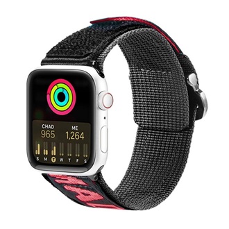 Apple Watch Series 10 46mm DUX DUCIS pótszíj egyedi méret, állítható, PIROS