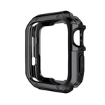 Apple Watch Series 10 46mm GIGAPACK Szilikon keret BUMPER, ütésállóság, FEKETE