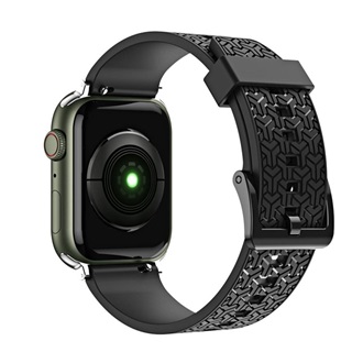Apple Watch Series 10 46mm Gigapack Pótszíj egyedi méret, 3D, FEKETE