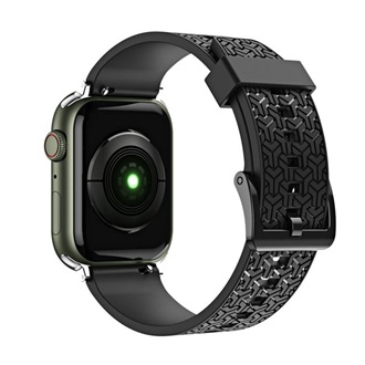 Apple Watch Series 10 46mm Gigapack Pótszíj egyedi méret, 3D, FEKETE