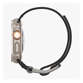 Apple Watch Series 10 46mm SPIGEN DURAPRO FLEX pótszíj egyedi méret, állítható, FEKETE