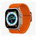 Apple Watch Series 10 46mm SPIGEN LITE FIT pótszíj egyedi méret, textil, NARANCSSÁRGA
