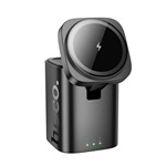 Apple Watch Series 5 44mm HOCO CQ20 asztali töltő 3in1 15W, Apple Watch töltő, FEKETE