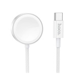 Apple Watch Series 5 44mm HOCO CW59 asztali töltő Type-C gyorstöltő, Apple Watch töltő/Samsung Watch töltő, FEHÉR