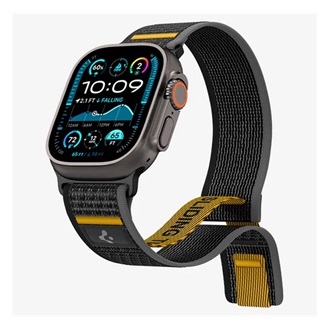 Apple Watch Series 5 44mm SPIGEN ATHLEX pótszíj egyedi méret, SPORT, FEKETE