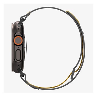 Apple Watch Series 5 44mm SPIGEN ATHLEX pótszíj egyedi méret, SPORT, FEKETE