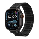 Apple Watch Series 5 44mm SPIGEN WBF0 pótszíj egyedi méret, állítható, FEKETE