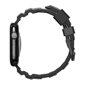 Apple Watch Series 5 44mm SPIGEN WBS2 pótszíj egyedi méret, állítható, FEKETE