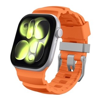 Apple Watch Series 5 44mm SPIGEN WBS2 pótszíj egyedi méret, állítható, NARANCSSÁRGA